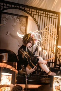 [福利COS] 动漫博主王胖胖u - 明日方舟音律联觉(12P)-COS
