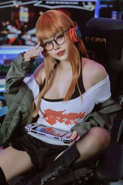 [福利COS] 日本性感萝莉Byoru - Futaba Sakura(59P)-COS