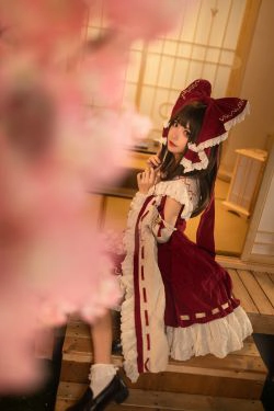 [福利COS] 花柒Hana - 森森仙灵梦(12P)-COS
