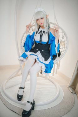 [福利COS] 贝儿酱Miki - 艾米莉亚女仆(29P)-COS