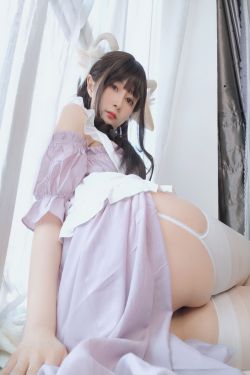 [网红COSER] Coser小姐姐白银 - 白丝兔耳女仆(156P)-女仆,猫女