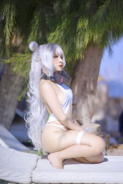 [网红COSER] Sayo Momo - Azur Lane Le Malin bikini(22P)-COS