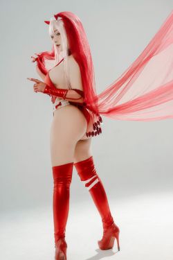 [网红COSER] Sayo Momo - Zero Two Wedding Dress(21P)-COS
