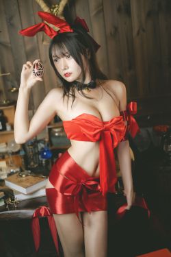 [网红COSER] 香草喵露露写真 - 杨枝甘露 红色丝带礼物(54P)-圣诞,美胸,性感,xiong