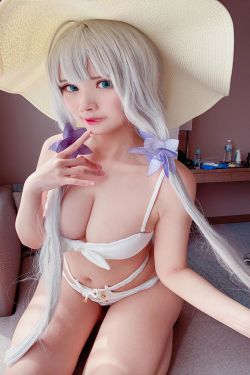 [福利COS] Coser萱-KaYa - アズールレーン イラストリアス(70P)-COS