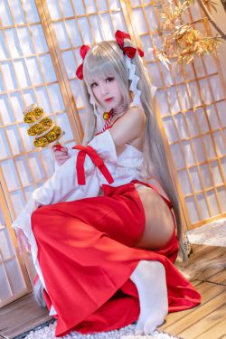 [福利COS] miko酱ww - 可畏巫女(23P)-COS