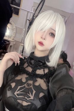 [福利COS] 动漫博主叉子宝宝 - 2B 尼尔机械纪元(19P)-COS
