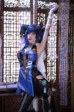 [福利COS] 动漫博主水淼aqua - 夜兰(97P)-COS