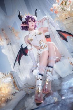 [福利COS] 动漫博主阿包也是兔娘 - 碧蓝幻想古蕾娅 龙娘(35P)-COS