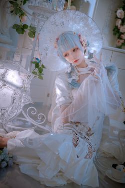 [福利COS] 小野寺地瓜 - 纯白魔女(15P)-COS
