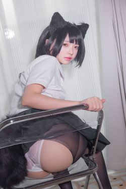 [福利COS] 疯猫ss - 2022夏日限定 制服(20P)-猫女,黑丝
