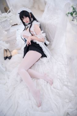 [福利COS] Meroko_魅瞳 - 碧蓝航线 不挠女仆没干劲的小姐姐(53P)-COS