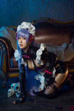 [福利COS] 动漫博主阿包也是兔娘 - 女仆 BB酱(19P)-女仆,COS