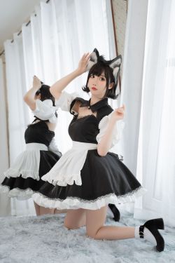 [福利COS] 可爱人气Coser面饼仙儿 - 开胸女仆(17P)-女仆,COS