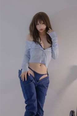 [福利COS] 疯猫ss - 2022夏日限定 吉他妹妹 牛仔裤(20P)-牛仔,紧身裤