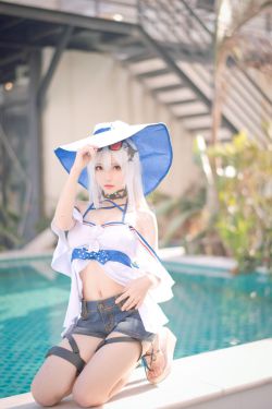 [福利COS] 花柒Hana - 斯卡蒂泳装(17P)-COS