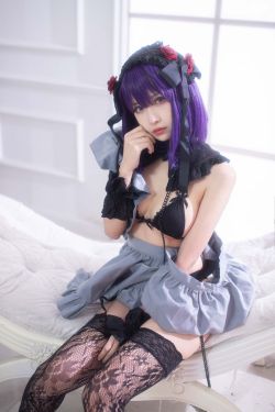 [福利COS] Shika小鹿鹿 - 喜多川海梦 小雫内衣(17P)-COS
