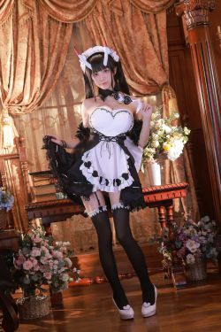 [福利COS] 动漫博主水淼aqua - Noshiro maid(61P)-COS