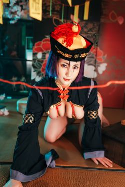 [福利COS] 星澜是澜澜叫澜妹呀 - 奶光僵尸娘(51P)-巨乳,COS
