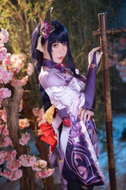 [福利COS] 樱岛嗷一 - 雷电将军(25P)-COS