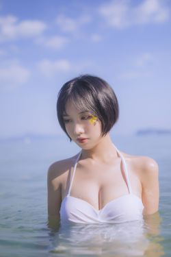 [福利COS] 次元少女念雪ww - 白色泳衣(30P)-妹子,泳装,湿身,性感