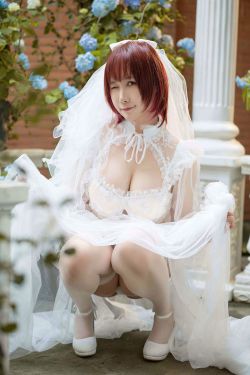 [福利COS] 麻花麻花酱 - 黑白婚纱(60P)-蕾丝,COS