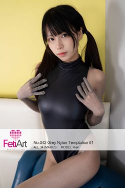 [尚物集FetiArt] No.042 Grey Nylon Temptation MODEL-Riell(35P)-妹子,黑丝