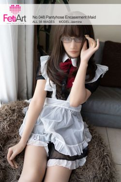 [尚物集FetiArt] No.048 Pantyhose Encasement Maid MODEL-Jasmine(39P)-女仆