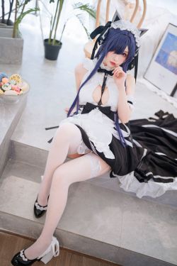 [福利COS] COS福利rioko凉凉子(肉扣热热子) - 奥古斯特 女仆装(40P)-COS