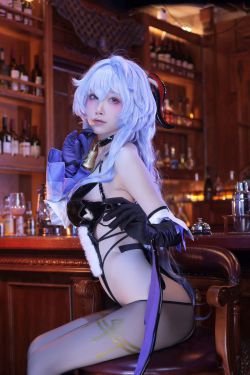 [福利COS] 动漫博主水淼aqua - 甘雨-同人魅魔(75P)-COS