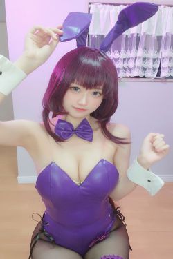 [福利COS] 千阳(ちよ) - 斯卡哈兔郎(17P)-兔女郎