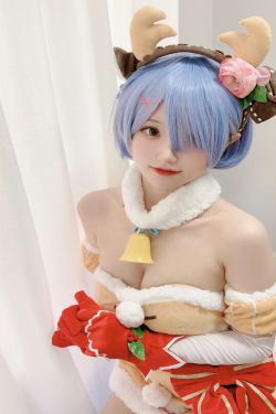 [福利COS] 千阳(ちよ) - 雷姆圣诞驯鹿～(11P)-COS