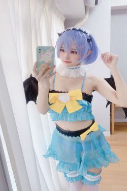 [福利COS] 千阳(ちよ) - 雷姆小恶魔cos(11P)-COS