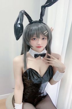 [福利COS] 千阳(ちよ) - 麻衣学姐兔子装(19P)-兔女郎,COS