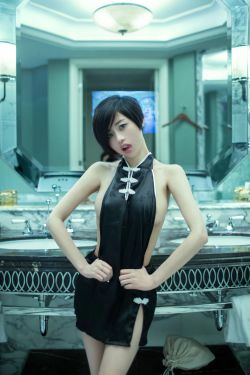Lina《温暖细腻、玲珑有致》 [推女郎TuiGirl] No.059(28P)-私房,短发,泳装,翘臀,福利