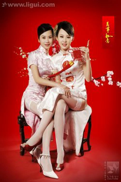 [丽柜LiGui] 《丽柜模特这里给您拜年了》 新年特刊丝足写真图片(30P)-旗袍,古典,新年