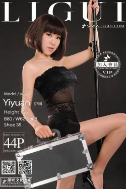 [丽柜LiGui] Model 伊园《棚拍肉丝袜美足》美腿玉足写真图片(44P)-短发,高跟,时尚,美足
