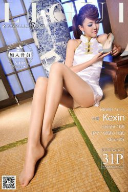Model 可馨《古韵旗袍丝足》上下全集 [丽柜LiGui] 美腿玉足写真图片(65P)-旗袍,长腿,古典,丝足