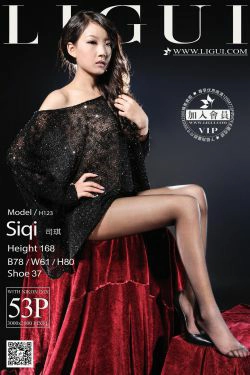 [丽柜LiGui] Model 司琪《贵美人黑丝美足》美腿玉足写真图片(53P)-美腿,高贵,美足